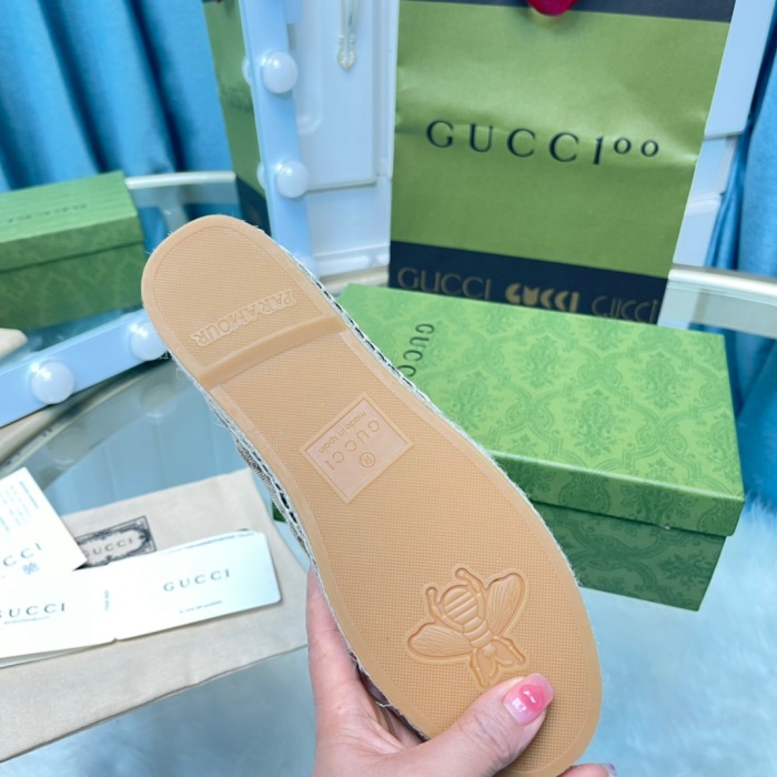 Gucci Espadrille with Double G Size 35-41 2-Color
