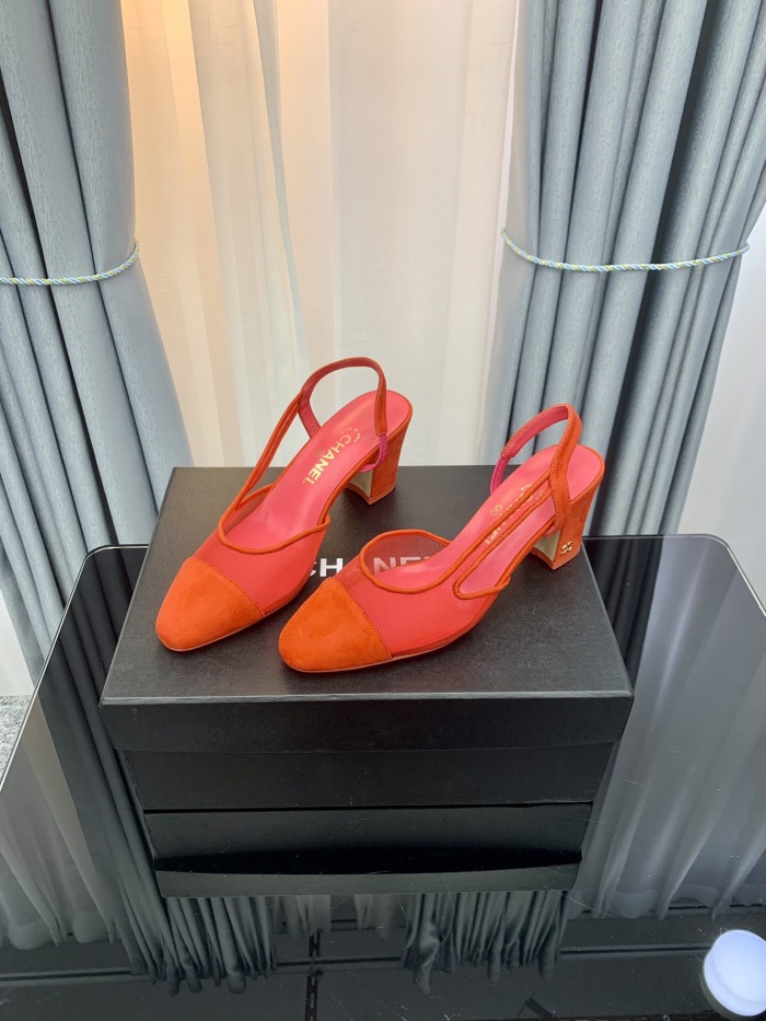 Chanel Slingbacks Pumps Size 35-41 6-Color