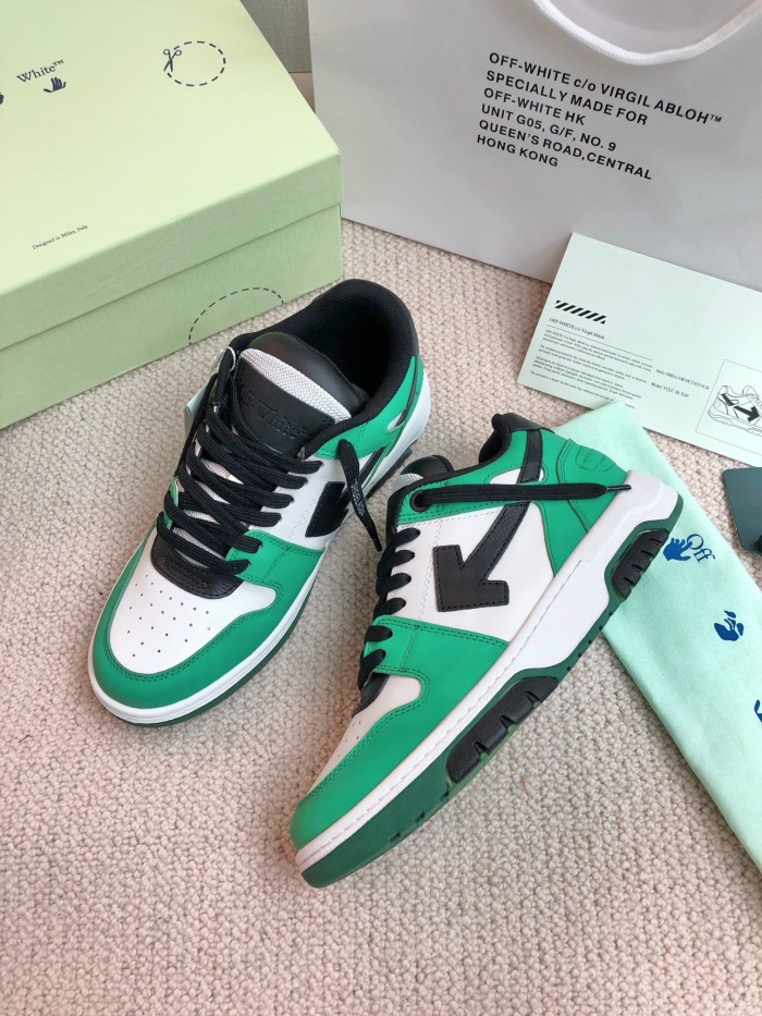 OFF White Out of Office Calf Leather Sneaker Size 36-45