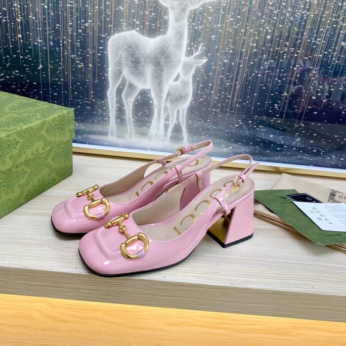 Gucci Slingback With Horsebit Pumps Size 35-41 7-Color