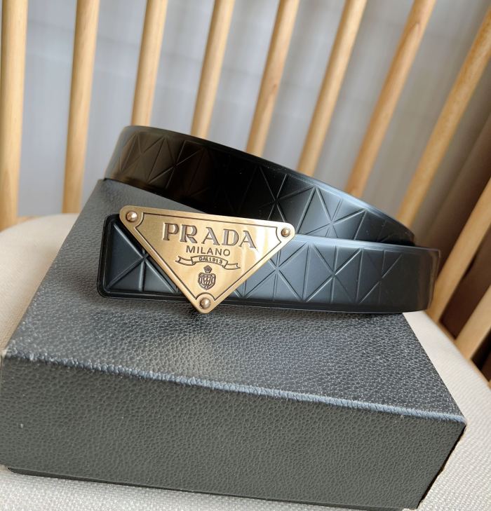 Prada Men Belt Width 3.5cm