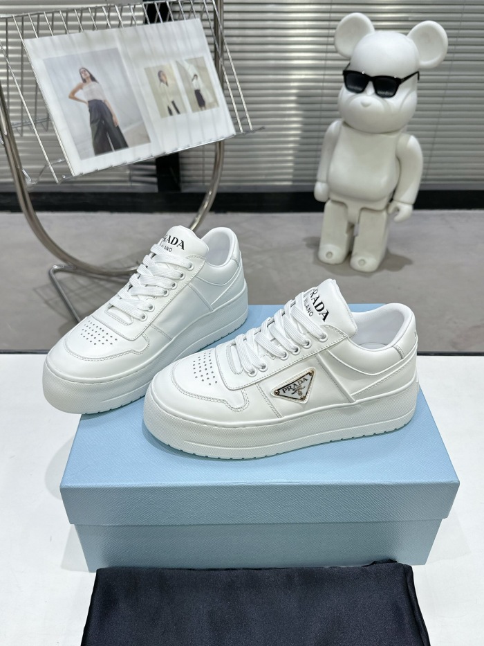 Prada 2024 New Downtown Bold leather Sneaker Size 36-41