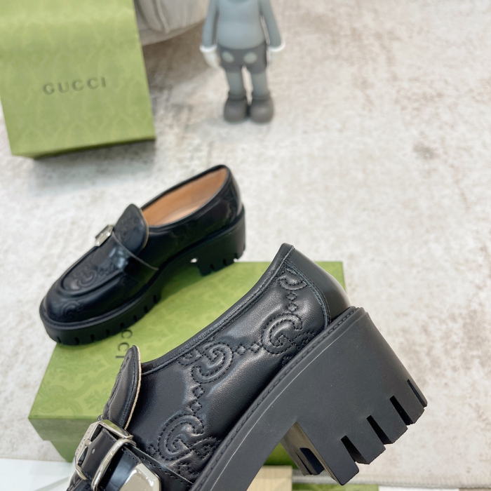 Gucci GG Matelassé Loafers Size 35-41 2-Color