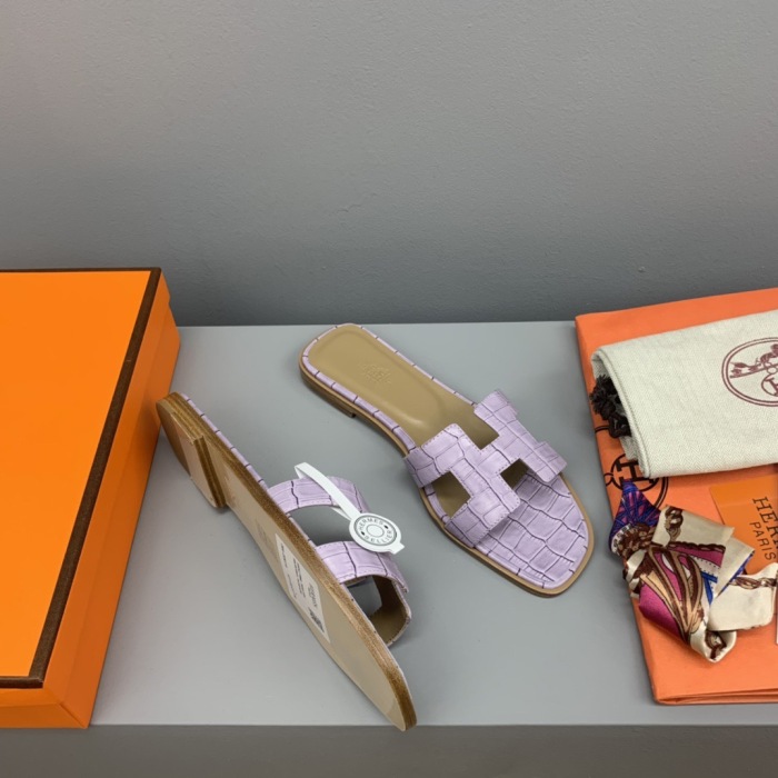 Hermes Oran Slippers Size 35-41  9-Color