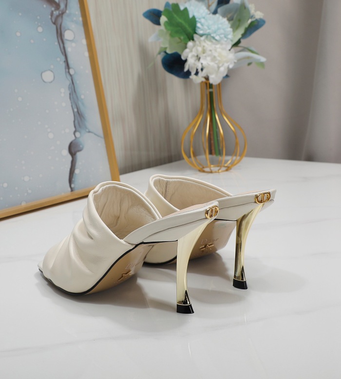 Dior D-Fame Heeled Sandal Pumps Size 35-41 5-Color