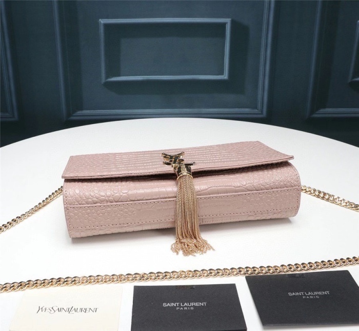 YSL Women Shoulder Bags Size 24*5.5*14.5cm