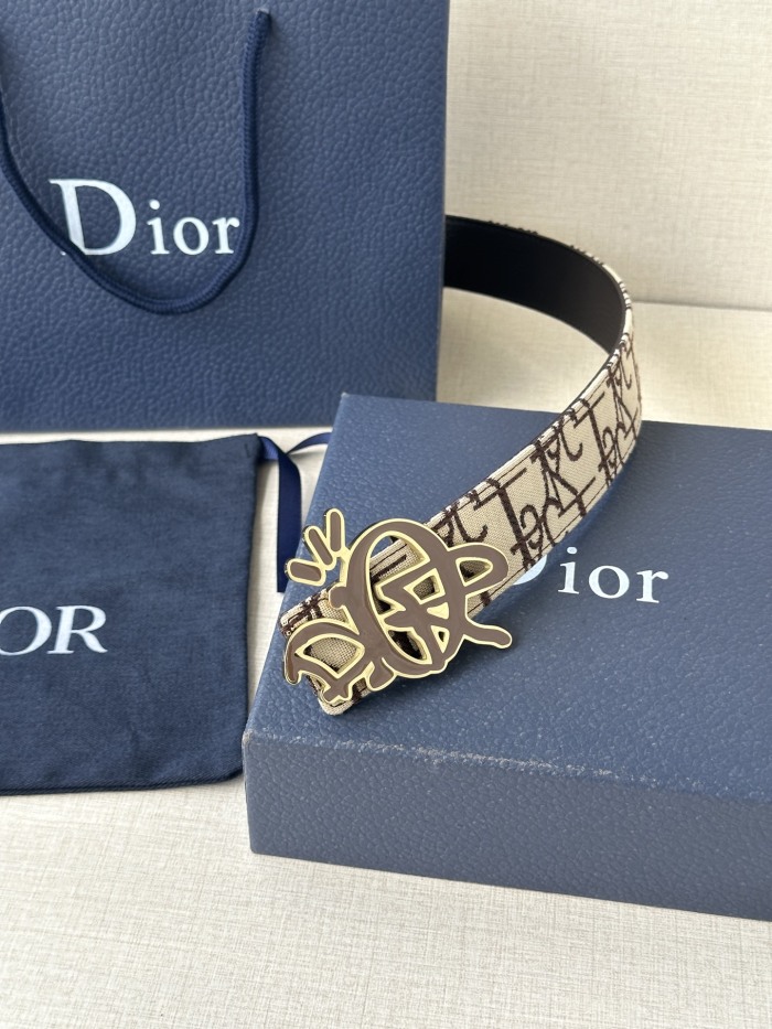 Dior Men Belt Width 3.5cm