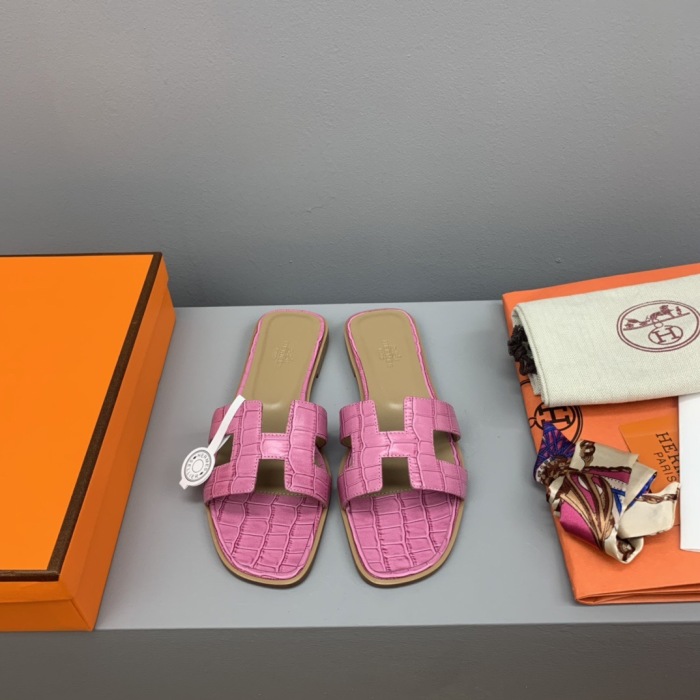 Hermes Oran Slippers Size 35-41  9-Color