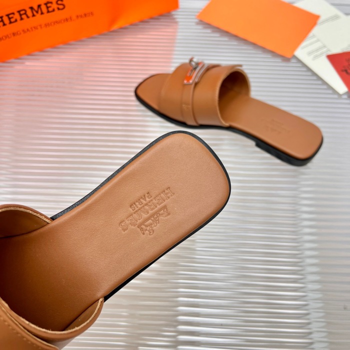 Hermes Gabriel Sandals Size 39-45  4-Color