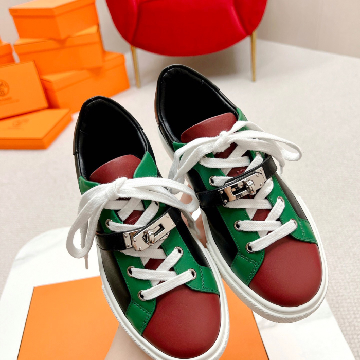 Hermes Day Sneaker Size 36-45  9-Color