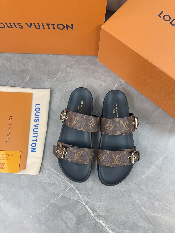 Louis Vuitton Slippers Size 36-45 6-Color