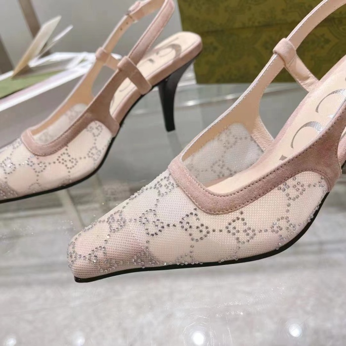 Gucci GG Slingback Pumps Size 35-41 4-Color