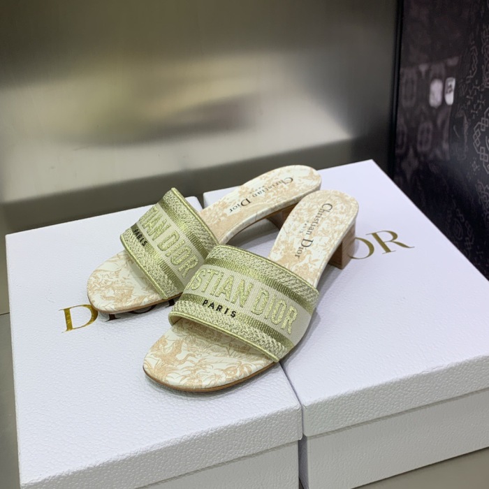 Dior Dway Heeled Sandal Pumps Size 35-41 8-Color