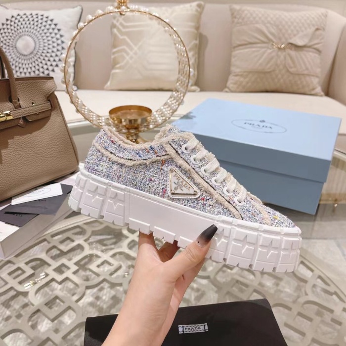 Prada Gabardine Sneaker Size 35-40   4-Color