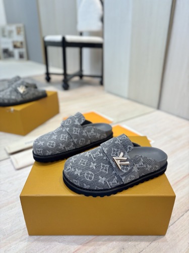 Louis Vuitton Pool Pillow Flat Comfort Slippers Size 36-46