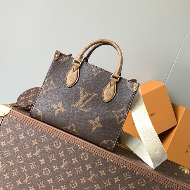 Louis Vuitton M46373 On The Go Shoulder Bags Size 25*19*11.5cm
