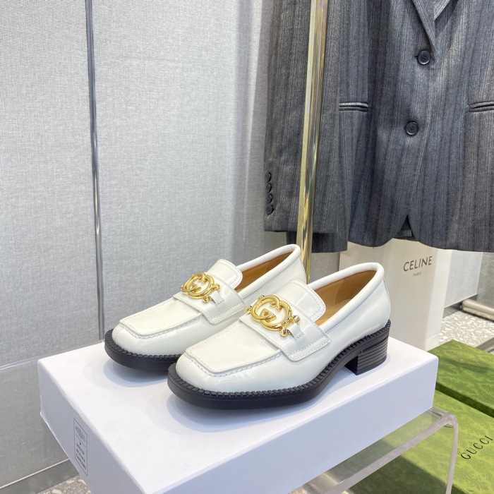 Gucci Loafers with Interlocking G Size 35-41 3-Color