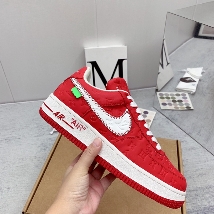 Louis Vuitton x Off White x Air Force 1 Sneaker Size 36-45   8-Color