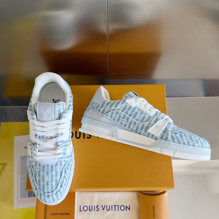 Louis Vuitton 2024New LV Trainer Sneaker Size 36-46