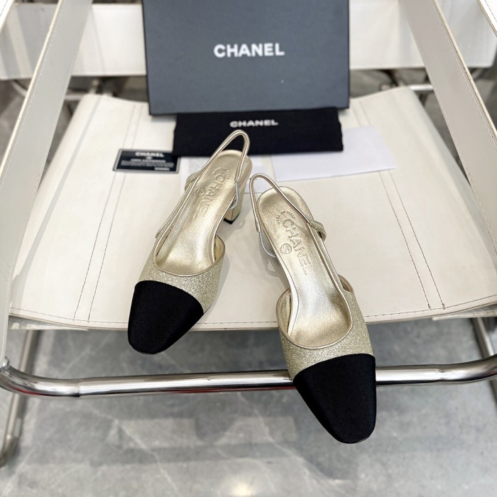 Chanel Slingbacks Pumps Size 35-41 4-Color