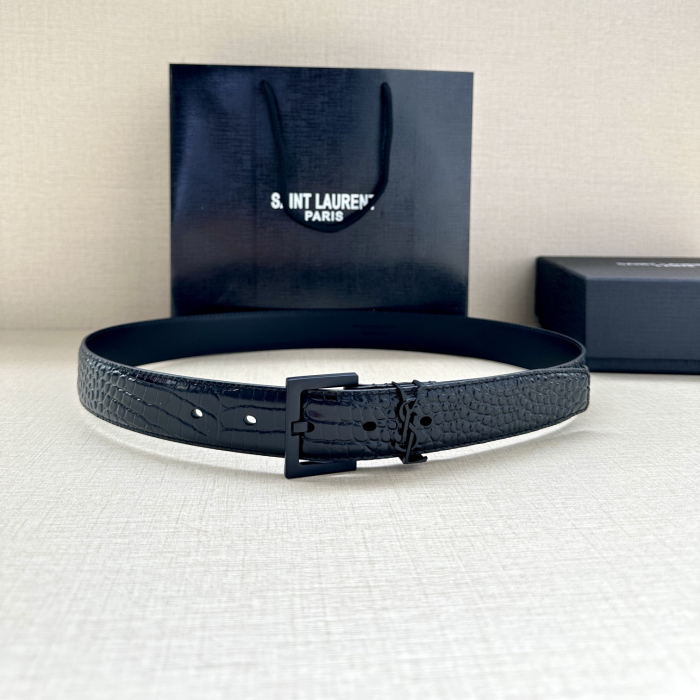 YSL Women Belt Width 3cm