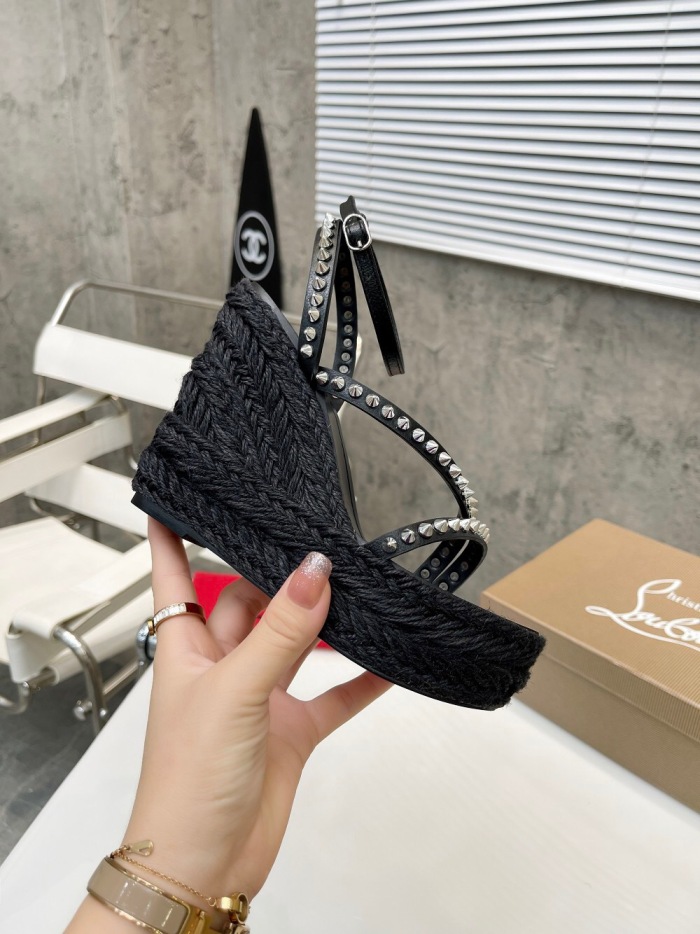 Christian Louboutin Mafaldina Zeppa Pumps Size 35-41 4-Color