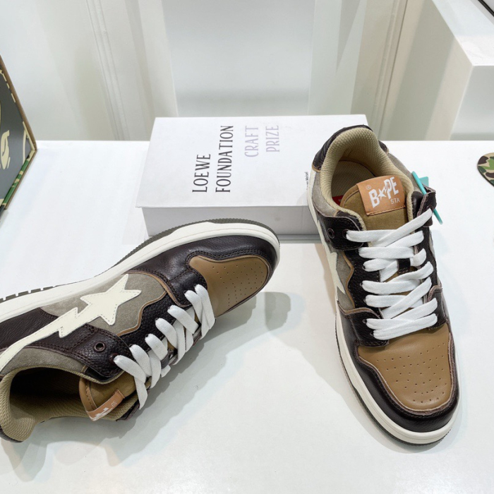 Bape SK8 STA Sneaker Size 36-45   5-Color