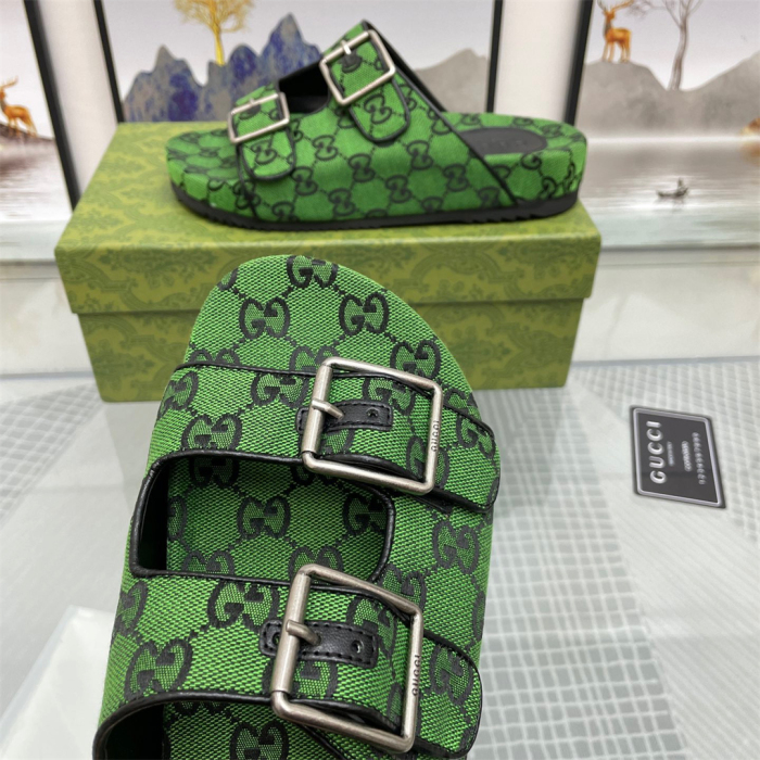 Gucci Sandal Slippers with Straps Size 39-46 5-Color