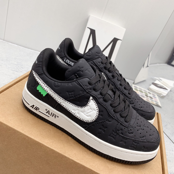 Louis Vuitton x Off White x Air Force 1 Sneaker Size 36-45   8-Color