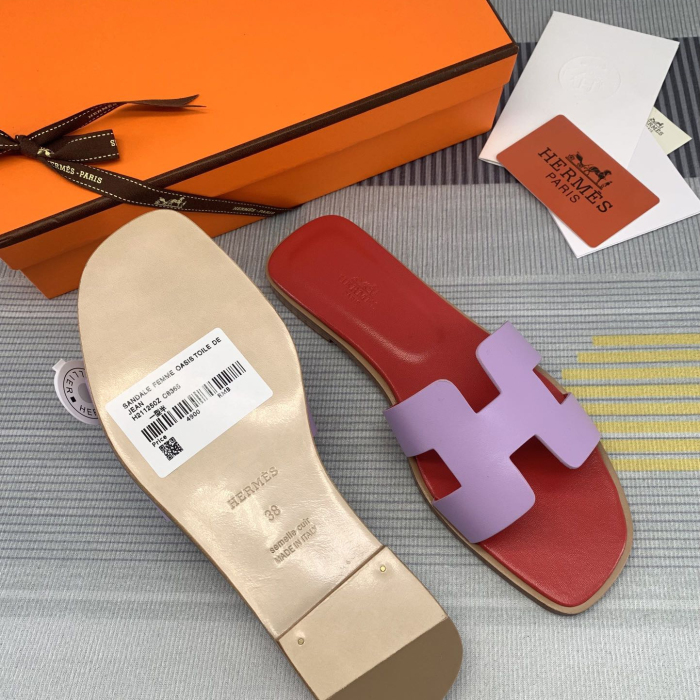 Hermes Oran Slippers Size 35-41  5-Color