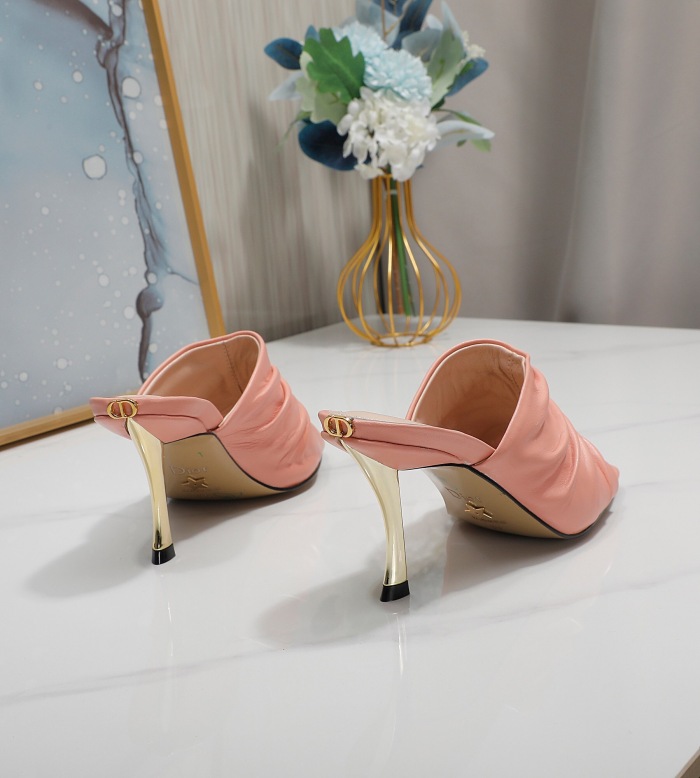 Dior D-Fame Heeled Sandal Pumps Size 35-41 5-Color