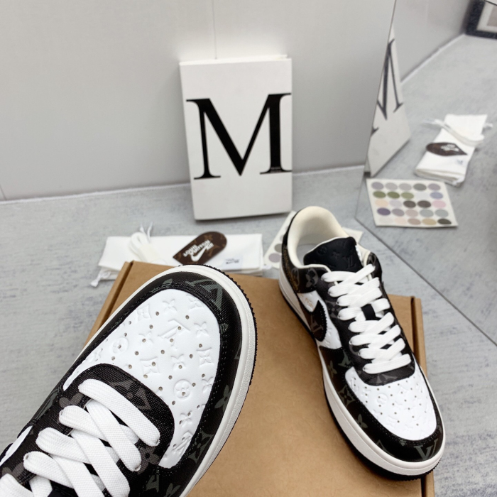 Louis Vuitton x Off White x Air Force 1 Sneaker Size 36-45   9-Color