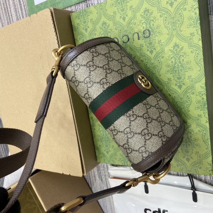 Gucci Ophidia Super-Mini Shoulder Bags Size 18.5*10*5.5cm