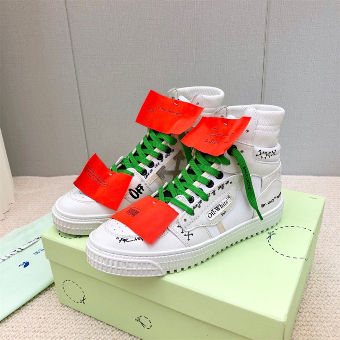 OFF White 3.0 Off Court Suede Canves Sneaker Size 35-45   11-Color