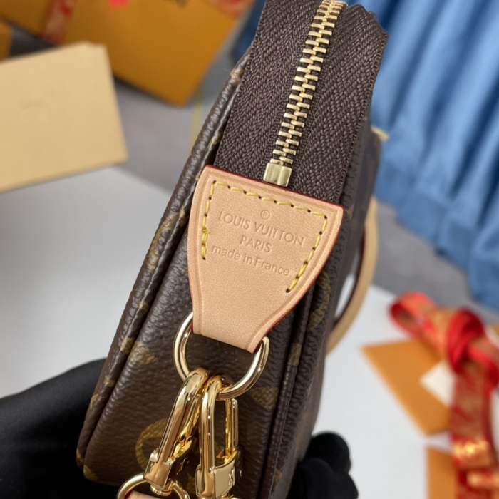 Louis Vuitton M40712 Pochette Accessoires Women Bags Size 23.5*13.5*4cm
