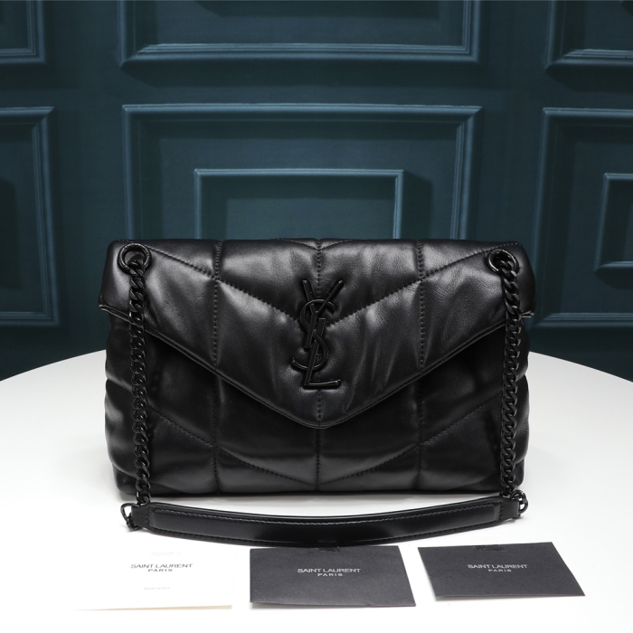 YSL Lou Lou Puffer Women Shoulder Bags Size 29*17*11cm