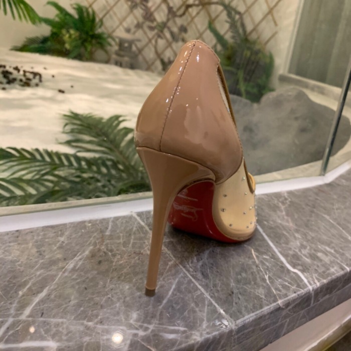 Christian Louboutin Follies Strasss Pumps Size 35-41 5-Color