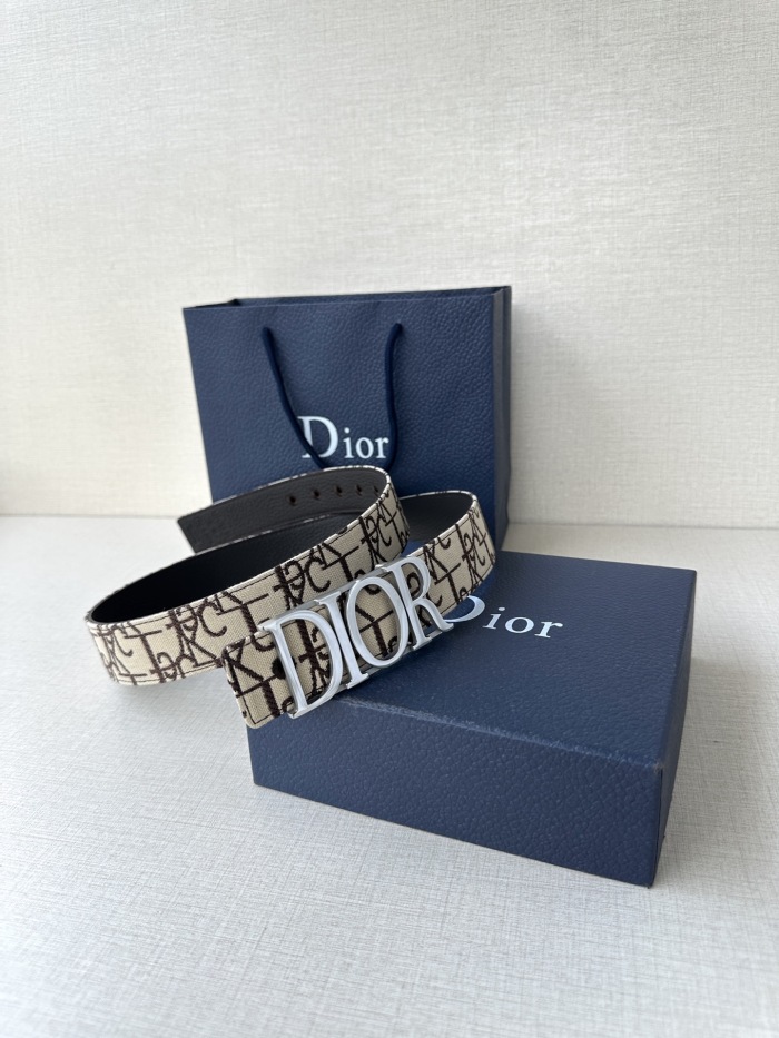 Dior Men Belt Width 3.5cm