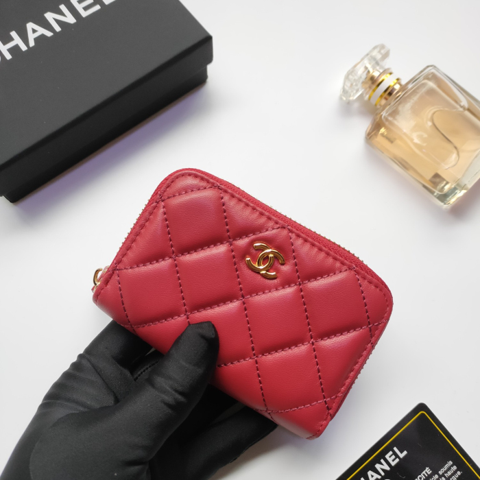 Chanel Card Holder Size 10*9cm 6-Color