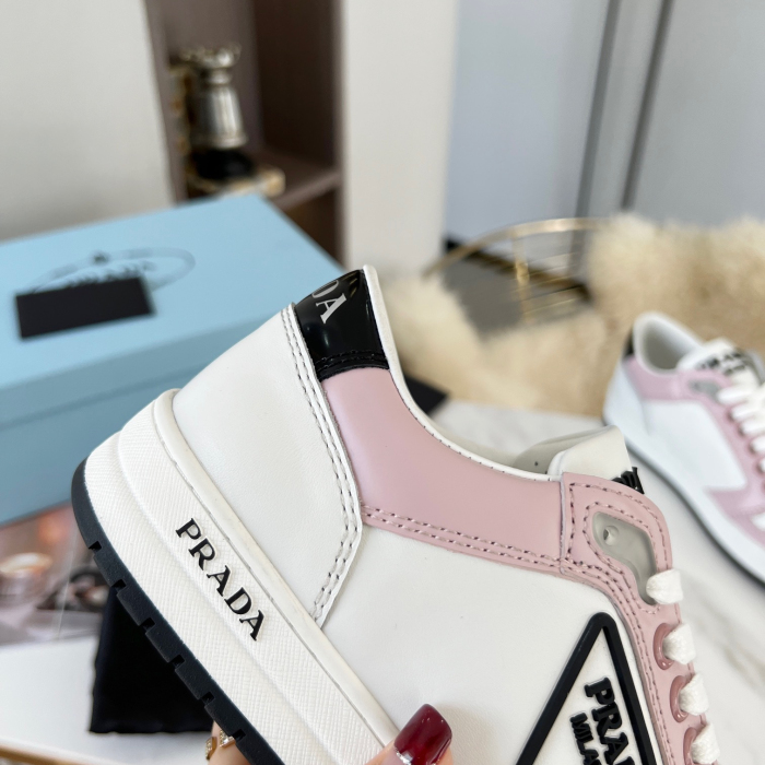 Prada District Leather Sneaker Size 36-45   5-Color