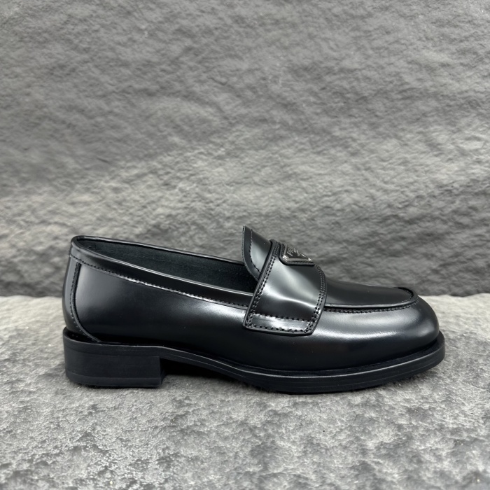 Prada Chocolate Loafers Size 36-46
