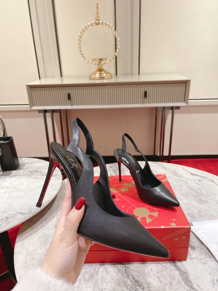 Christian Louboutin Hot Chick Sling Pumps Size 35-41 3-Color