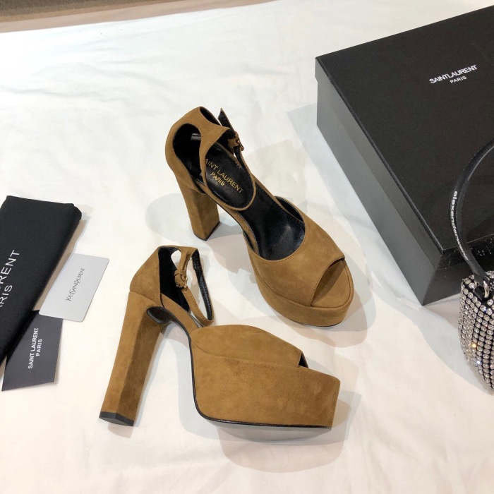 YSL Jodie Platform Pumps Size 35-41 4-Color