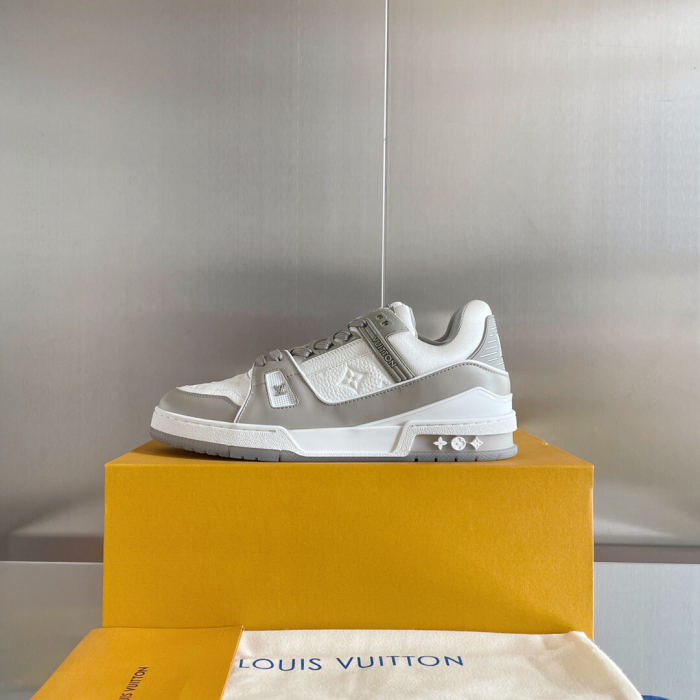 Louis Vuitton Trainer Monogram denim Sneaker Size 36-46 5-Color