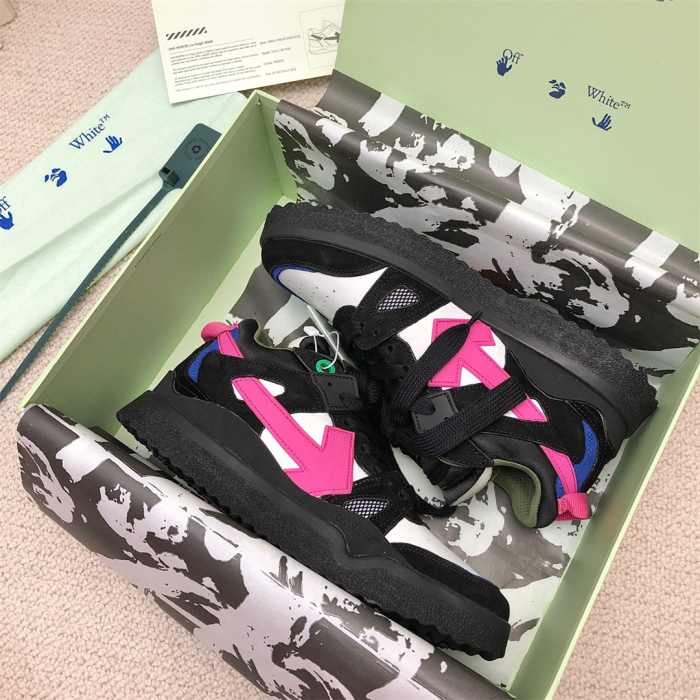 OFF White Midtop Sponge Sneaker Size 36-45   6-Color