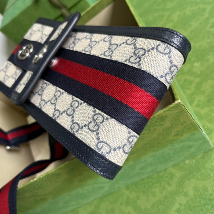 Gucci Ophidia GG mini bag and detachable wallet Size 11.5*18*3.5cm Style 699173