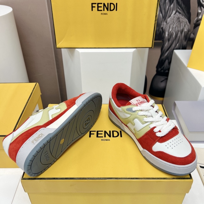 Fendi Match Low Top Sneaker Size 35-45  4-Color