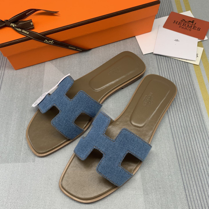 Hermes Oran Slippers Size 35-41  5-Color