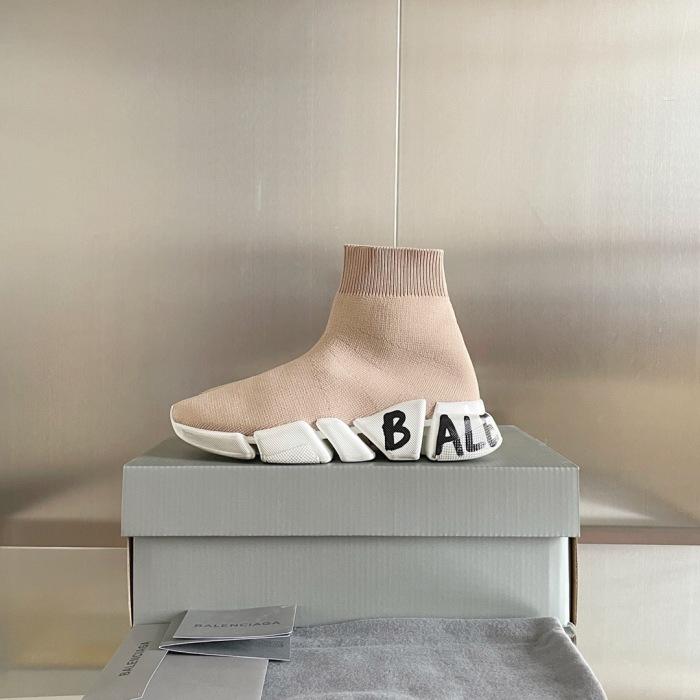 Balenciaga Speed 2.0 Graffiti Sneaker Size 35-45  5-Color