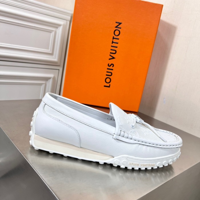 Louis Vuitton LV Racer Moccasin Loafers Size 39-45 4-Color